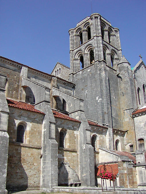 Ancienne abbatiale de l'abbaye de Vézelay