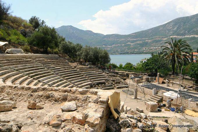 Th&eacute;&acirc;tre Ancient Epidavros Grecia