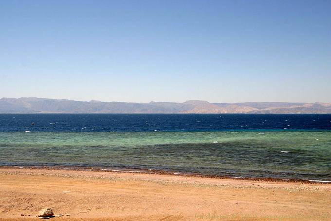 Jaune vert bleu Aqaba 9376