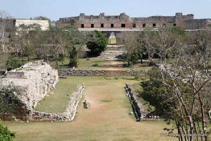 Uxmal Ballcourt Jeu De Pelote 7 :: Mexico