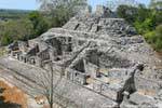 Panorama sur pyramide Becan 10