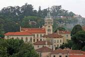 Casario e torre dos pa&ccedil;os do concelho Sintra 1114