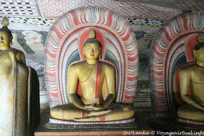 Sun's colors Dambulla Raja Maha Vihara 26 Sri Lanka