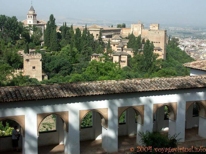 Alhambra Generalife Granada Panorámica - España, Andalucia