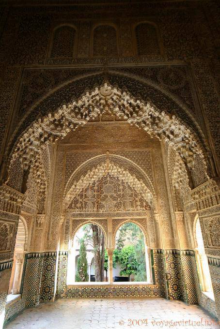 Sala de los Reyes, Alhambra nazarí de Granada - España