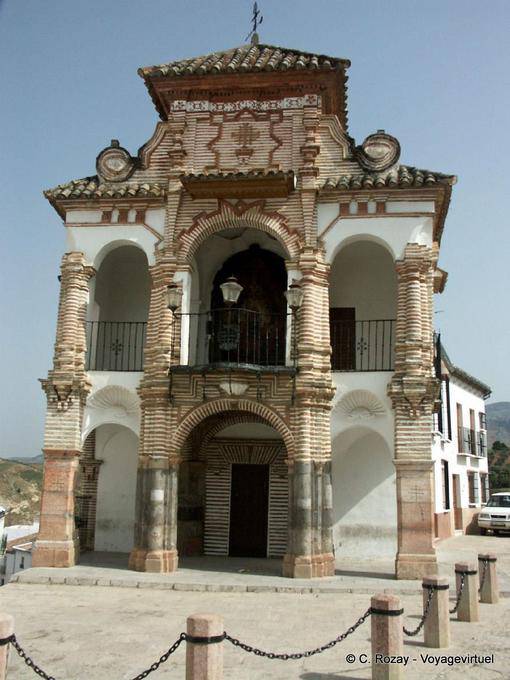 Arquitectura flamante plaza del Portichuelo, Antequera - España