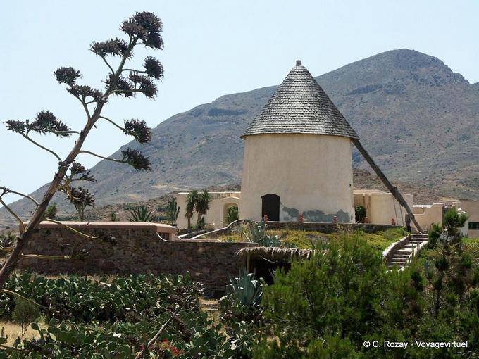 Moulin, Cabo de Gata - España, Andalucia