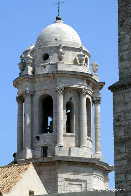 Campanario de la Catedral, Cádiz - España, Andalucia