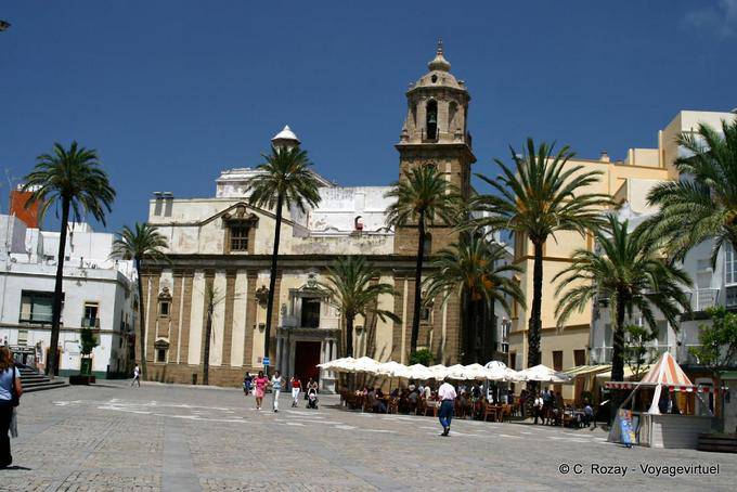 Plaza de la Catedral, Cádiz - España, Andalucia