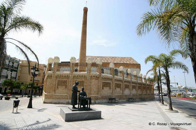 Cádiz, las calesas Cuesta, calle Plocia - España, Andalucia