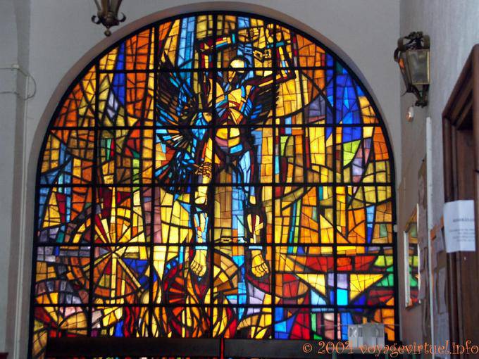 Vitral en una iglesia, Córdoba - España