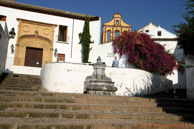 Calle Cuesta del Bailío, Nuestra Señora de La Paz y Esperanza, Córdoba - España, Andalucia