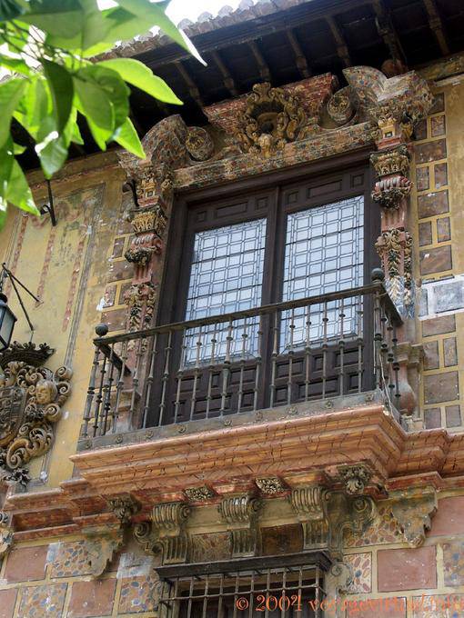 Ventana decoración rica, Granada - España