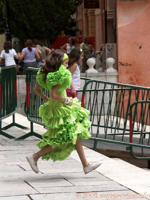 La chica que roba, Granada - España