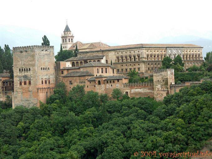 Panorama de la Alhambra, Granada - España