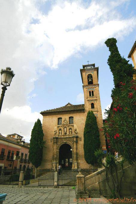 San Gil y Santa Ana Iglesia, Granada - España