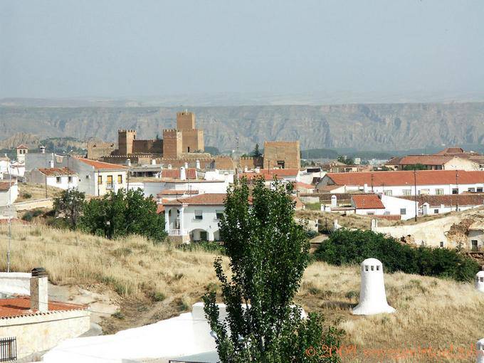 Panorámica de Guadix - España