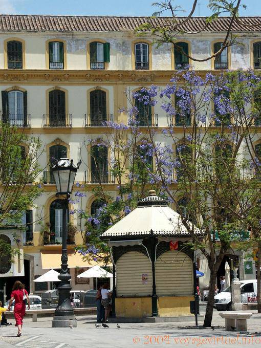 Málaga Kiosk en el sitio - España, Andalucia