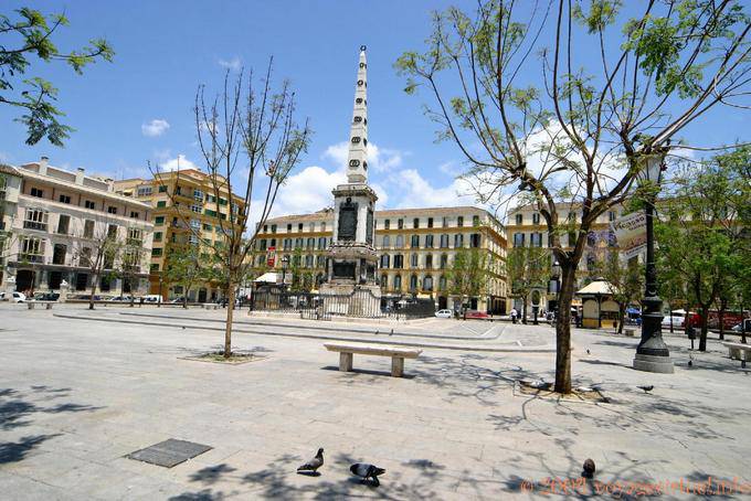 Plaza de la Aduana, Málaga - España, Andalucia