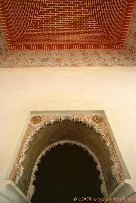 Maravilla arquitectónica del Palacio Alcazaba, Málaga - España, Andalucia