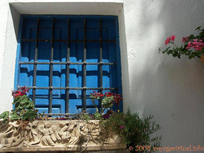 Ángeles en la caja de flores, Mojacar - España, Andalucia