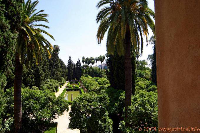 Jardín de los Poetas, Alcázar de Sevilla - España