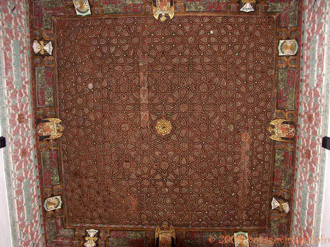 Techo Alcoba Real Alcázar de Sevilla - España