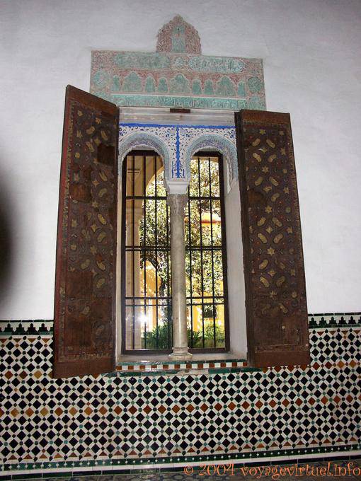 Decorado ventana, Alcázar de Sevilla - España