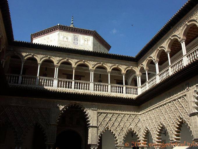 Patio de las Doncellas, Alcázar de Sevilla - España