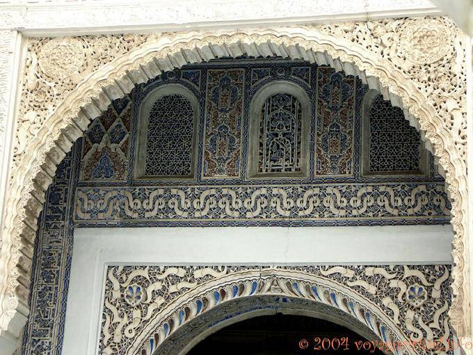 Encaje Estuco, Patio de las Muñecas, Sevilla Alcázar - España