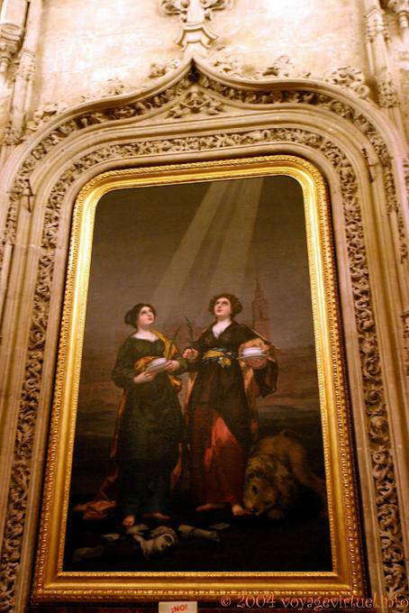 Tabla pop, Catedral de Sevilla - España