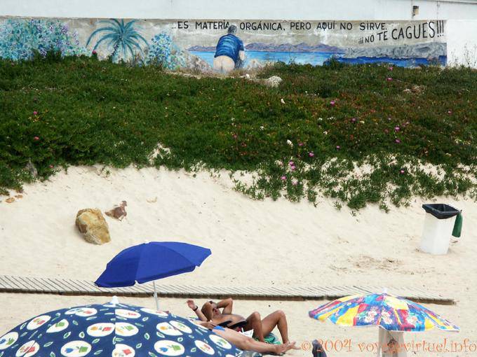 No cagues ustedes, playa de Tarifa - España