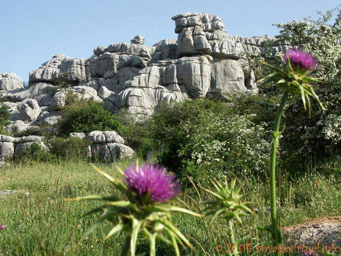 Karst en El Torcal de Antequera - España, Andalucia