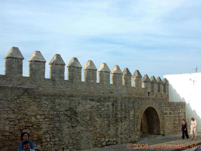 Muralla medieval, Vejer de la Frontera - España, Andalucia