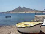 Paisaje de Cabo de Gata, España.