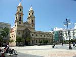 Iglesia Plaza San Antonio, Cádiz, España.
