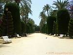 Calzada Parque Genovés, Cádiz, España.