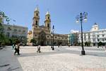Plaza San Antonio, Cádiz, España.