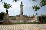 Plaza de España, Cádiz, España.