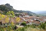 Vista del pueblo de Grazalema, España.