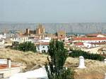 Panorámica de Guadix, España.