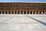 Soportales de la Plaza de la Corredera, Córdoba, España.