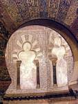 Mihrab de la Mezquita, Mezquita de Córdoba, España.