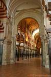 Construcción musulmana mixta, Mezquita de Córdoba, España.