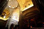 Cúpula de la Maqsura, Mezquita de Córdoba, España.