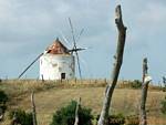Antiguo molino de viento, Vejer de la Frontera, España.