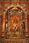 El Señor Retablo de Paciencia y la Humildad, la Basílica del Pilar, Cristo, Buenos Aires, Argentina.
