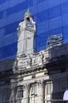 Reflexión del Cabildo, Hipólito Yrigoyen ángulo Perú, Buenos Aires, Argentina.