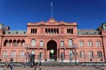 La Casa Rosada, sede del Poder Ejecutivo Nacional, la Plaza de Mayo, la Casa Rosada, Buenos Aires, Argentina.