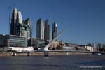Desde Pierina Dealessi, Puerto Madero, Puente de la Mujer, Buenos Aires, Argentina.
